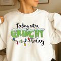 Feeling Extra Grinchy Christmas Crewneck