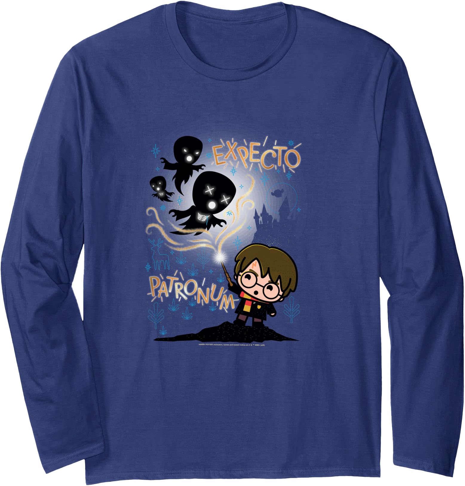 Harry Potter Expecto Patronum Chibi Potter Long Sleeve