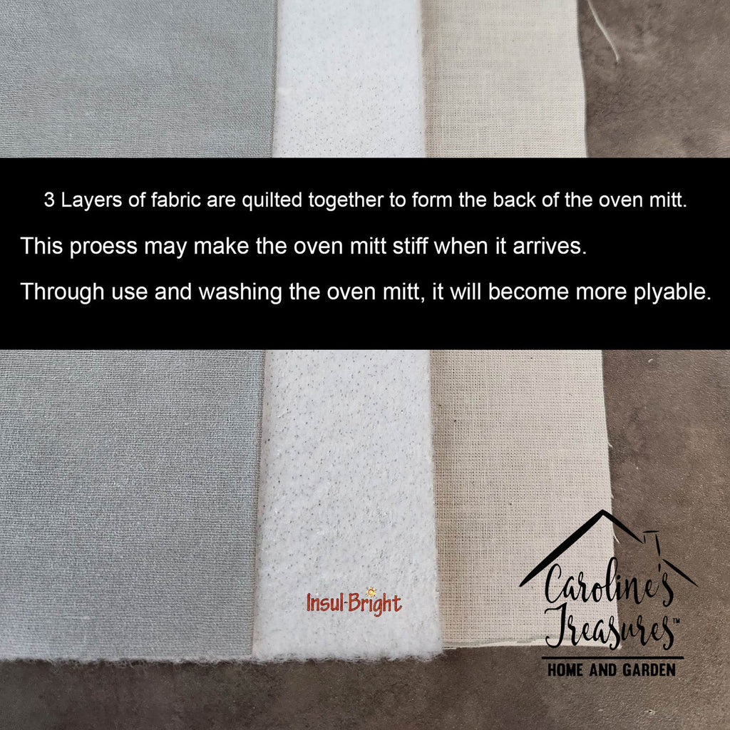 Christmas Shih Tzu Oven Mitt BB4981OVMT