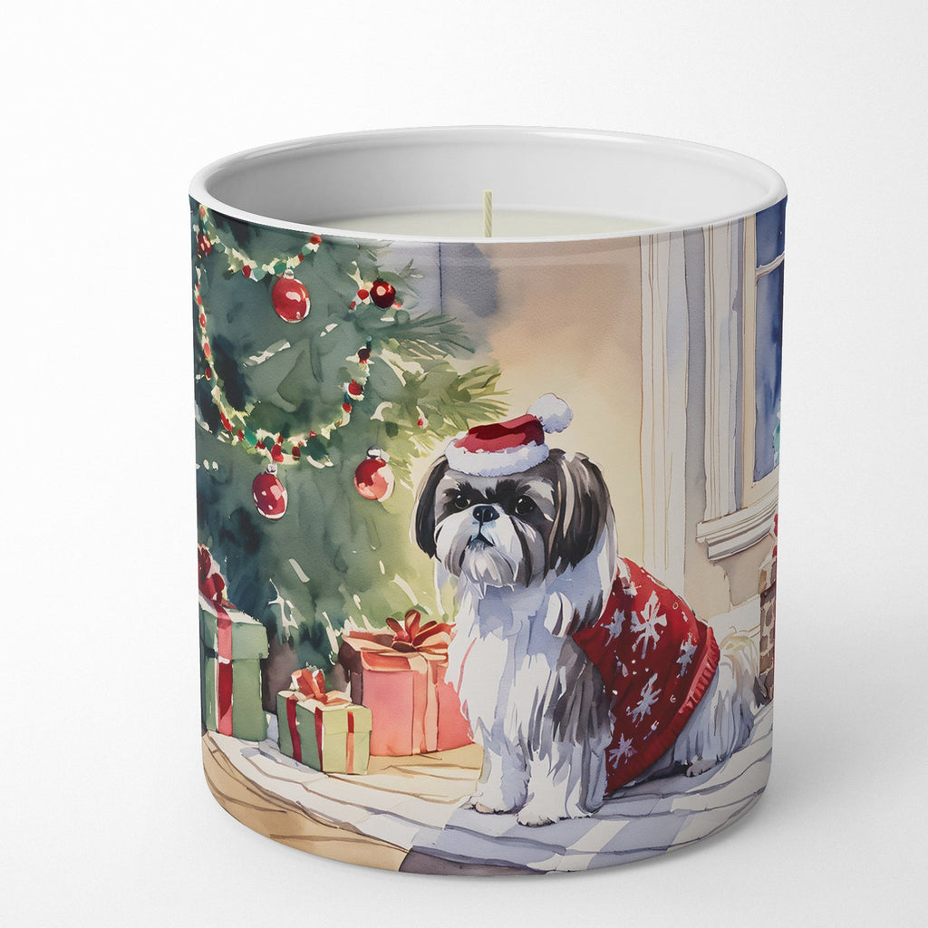 Shih Tzu Cozy Christmas Decorative Soy Candle