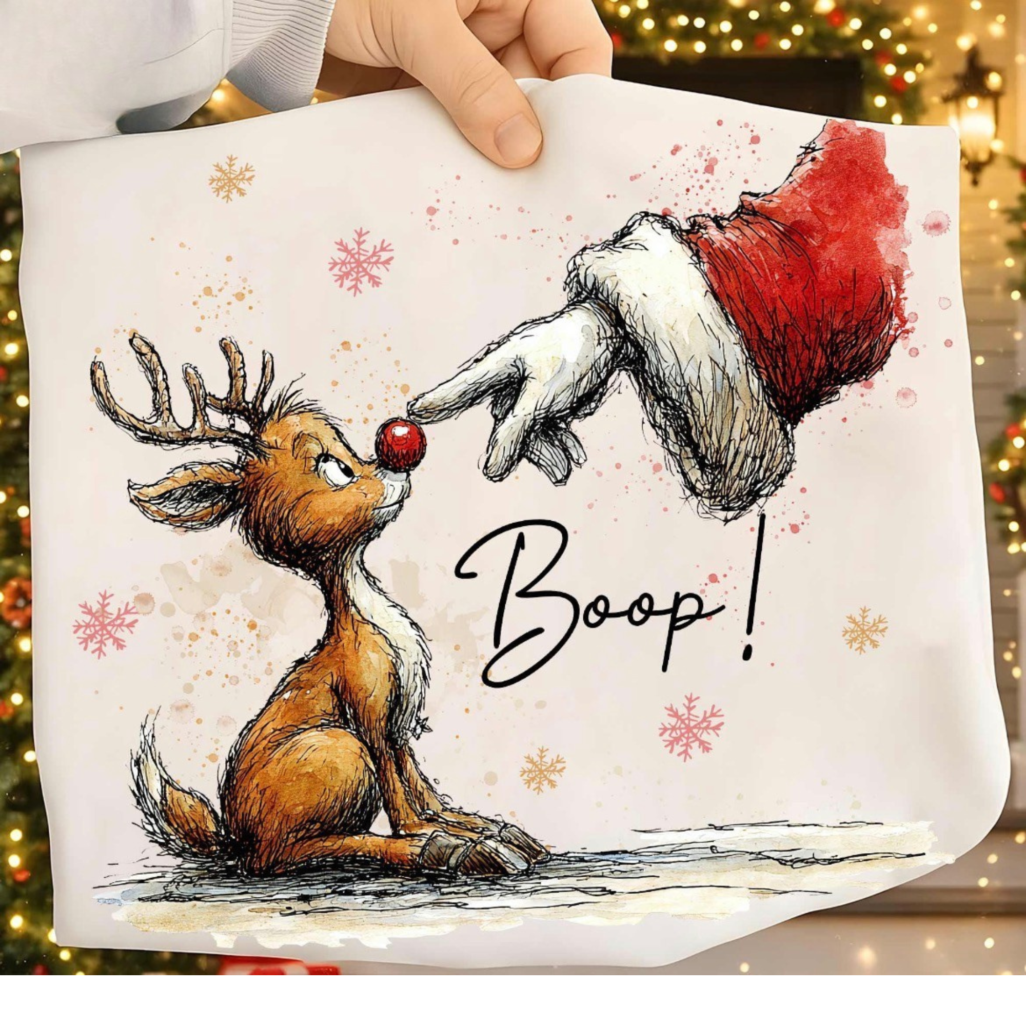 Santa Boop Christmas T-Shirt/Crewneck