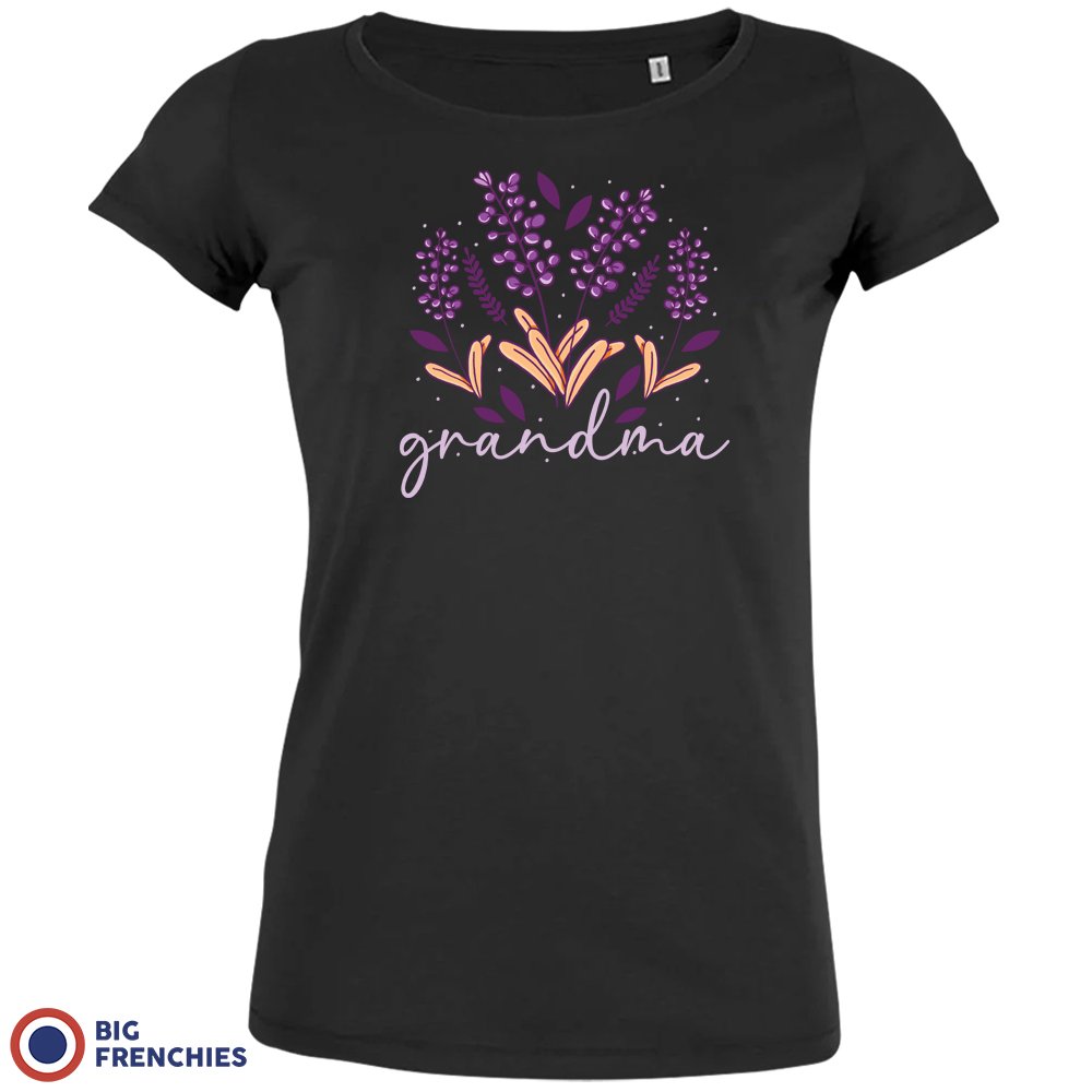 Grandma Flowers Women's Organic Cotton Tee