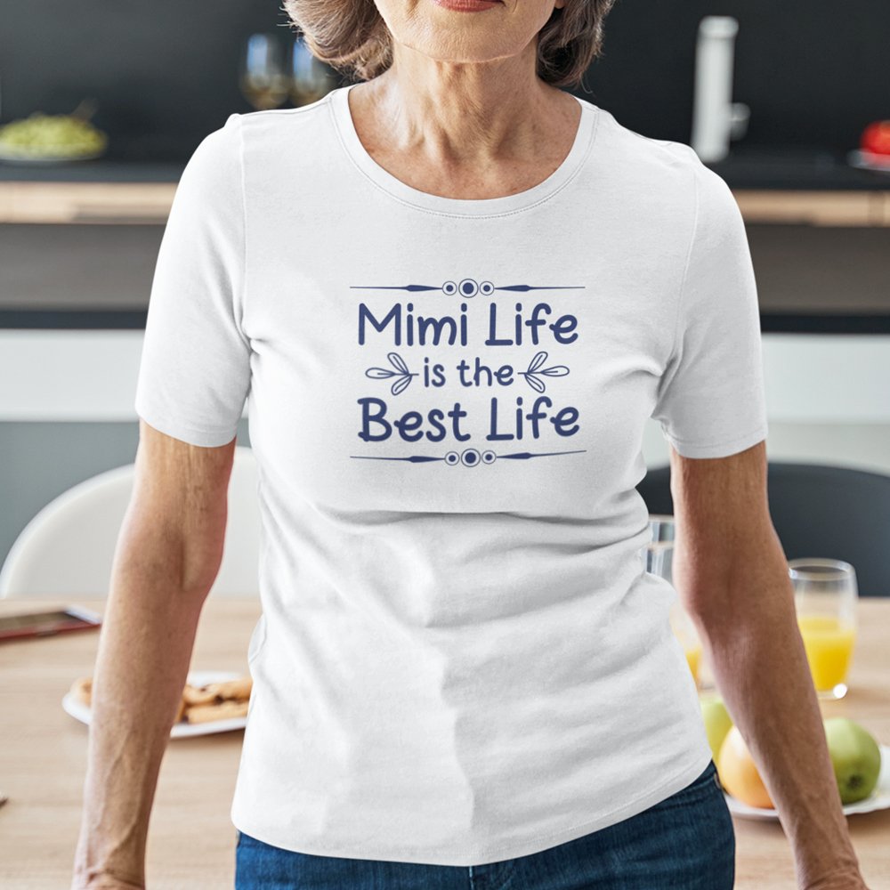 Mimi Life Is The Best life Women's Organic Cotton Tee