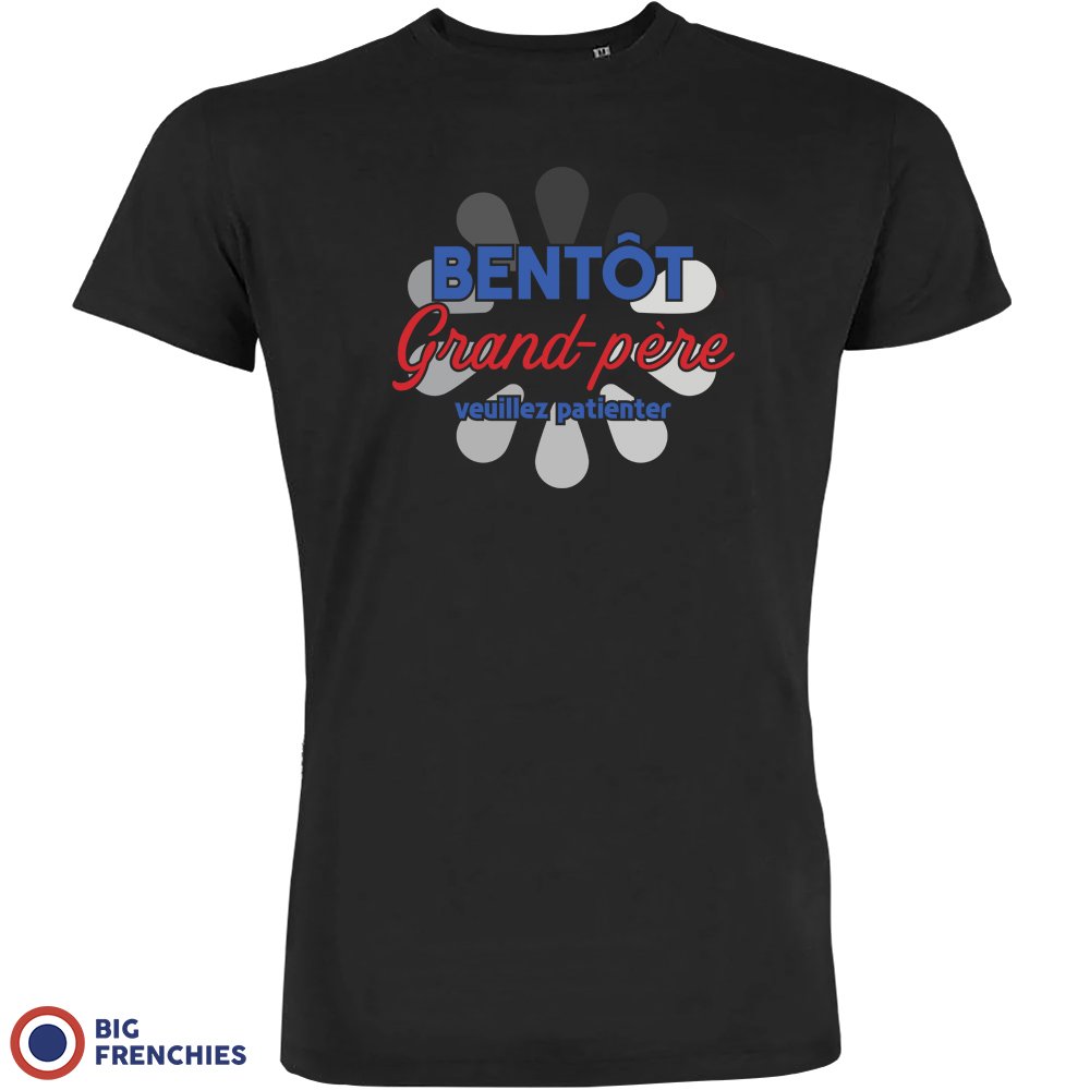Bientôt Grand-père Veuillez Patienter Men's Organic Tee