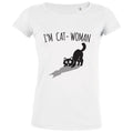 I'm A Cat Woman Women's Organic Tee