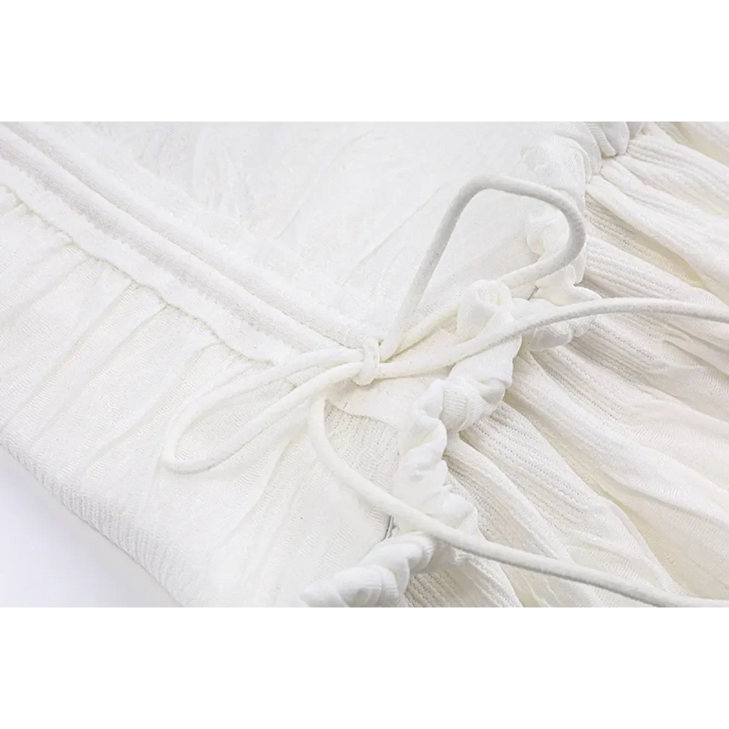 Halter Lace Mini Dress