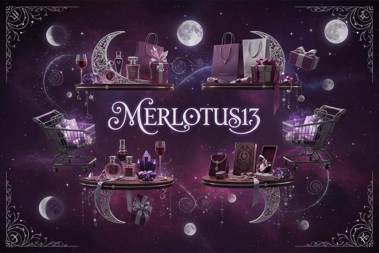 ok let me see the shopping better and the name should be merlotus13